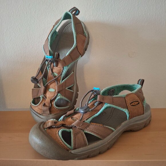 KEEN Venice H2 Waterproof Brown Sandals - Size 8.5 - Picture 1 of 7